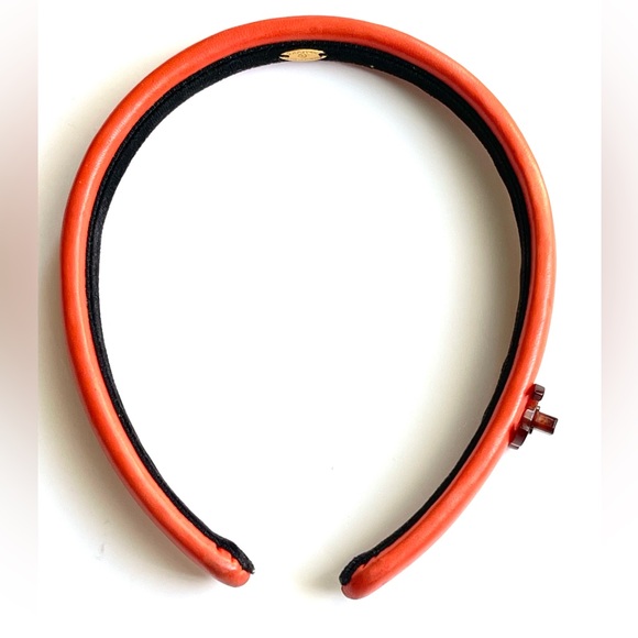 Vintage Chanel CC Logo Turnlock Headband - Picture 5 of 9